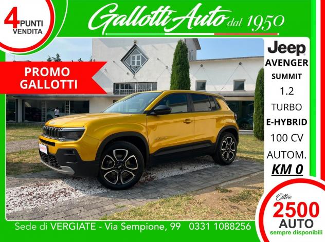 Jeep Avenger e-Hybrid 1.2 MHEV e-Hybrid Turbo Summit