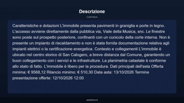 Immobile in asta di 49 m² in vendita a San Calogero - Foto 9