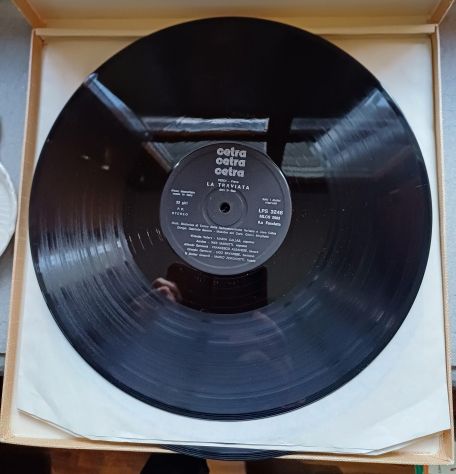 LA TRAVIATA, G. Verdi, Maria Callas, Box 3 LP. - Foto 8