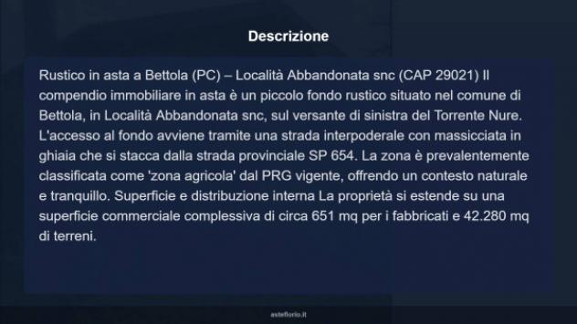 Immobile in asta di 651 m² in vendita a Bettola - Foto 15