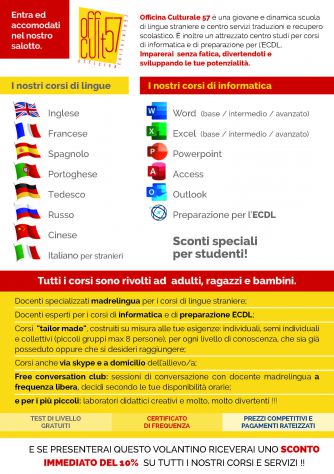 CORSI E LEZIONI DI LINGUE STRANIERE E INFORMATICA, ON LINE E IN PRESENZA - Foto 2