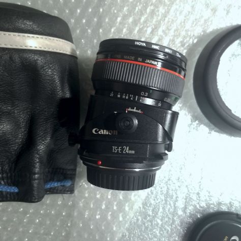 Canon Eos TS-E 24mm f.3,5 Tilt &amp; Shift L+ Paraluce + Filtro Hoya UV 72mm Protect - Foto 3