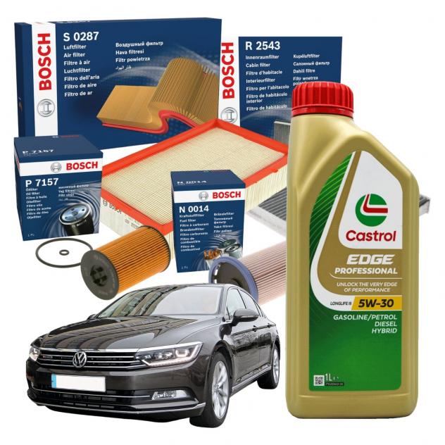 Kit Tagliando + Olio Motore Boscktb009+Ll035W30