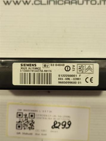 MODULO CONTROLLO BLUETOOTH CITROEN C5 Station Wagon 9665099680 RHR diesel 1997 (0818) - Foto 2