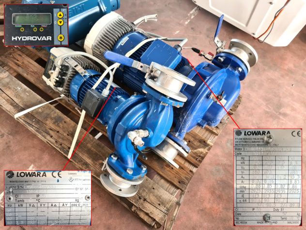 2 pompe per acqua con inverter usate - Foto 2