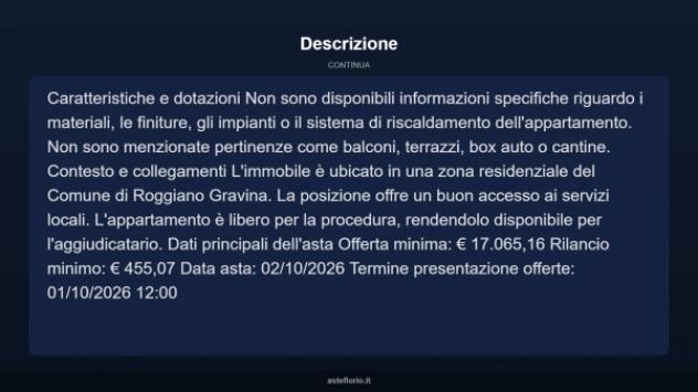 Immobile in asta di 165 m² in vendita a Roggiano Gravina - Foto 4