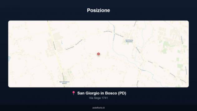 Immobile in asta di 130 m² in vendita a San Giorgio in Bosco - Foto 2