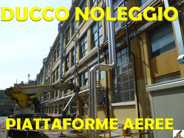 NOLEGGIO PIATTAFORME AEREE CESTELLI ELEVATORI TELESCOPICI OPERATORE - Foto 4