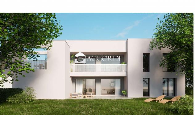 Quadrilocale con giardino