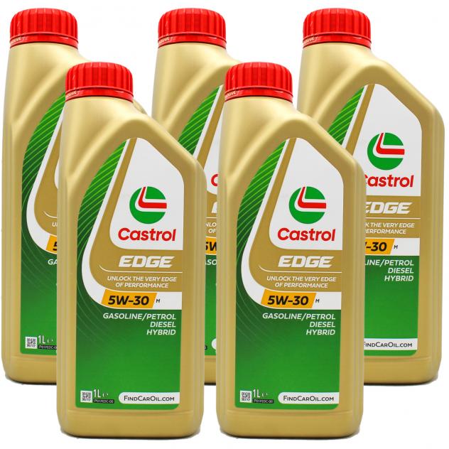 Castrol EDGE 5W30 M 5L Olio motore