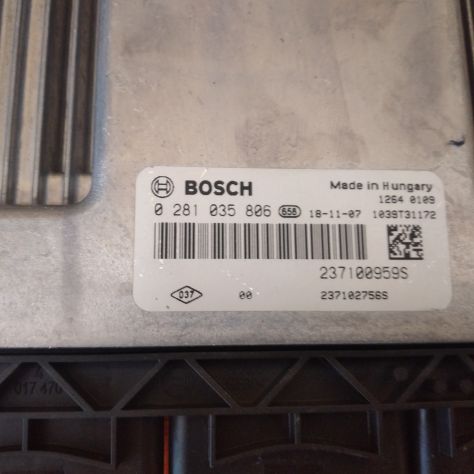 Centralina Motore Bosch Renault Clio 4^ 1.5 DCI 0281035806 237100959S 237102756S - Foto 3