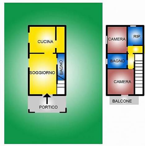 casa indipendente in vendita a Pontedera in zona Santa Lucia