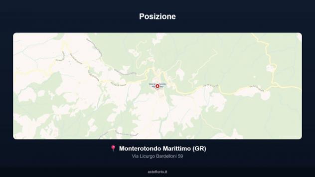 Immobile in asta di 114 m² con più di 5 locali in vendita a Monterotondo Marittimo - Foto 18