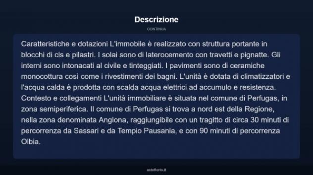 Immobile in asta di 241 m² con più di 5 locali in vendita a Perfugas - Foto 5