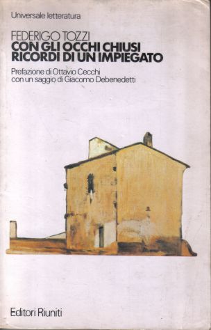 R49 - CON GLI OCCHI CHIUSI - RICORDI DI UN IMPIEGATO