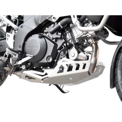 Suzuki V Strom 1000 paramotore Ibex cupolino Mra pedane leve Gilles cavalletto