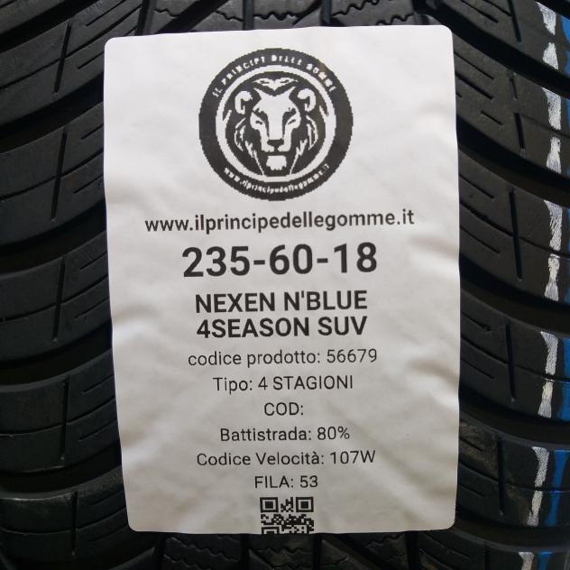 2 GOMME 235 60 18 NEXEN A56679 - Foto 2