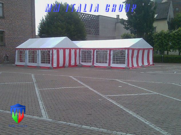 Tendoni Gazebo per feste ristoranti bar 6 x 10 x 3 mt. professionali - Foto 2
