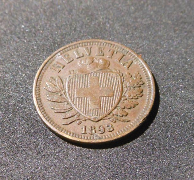 Helvetia, 2 Rappen 1893. - Foto 4