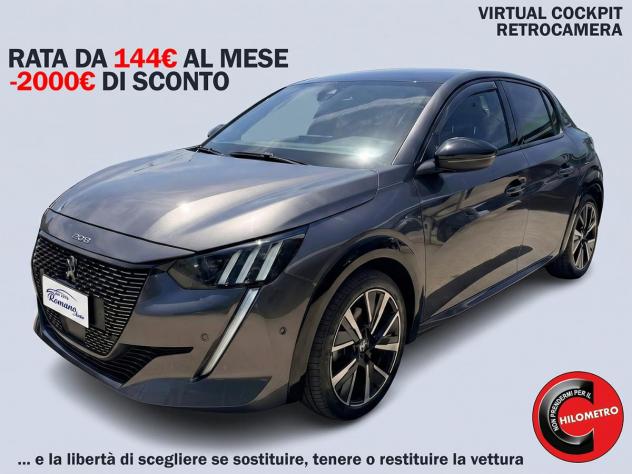 PEUGEOT - 208 1.5 bluehdi GT Pack 100cv#RETROCAMERA!