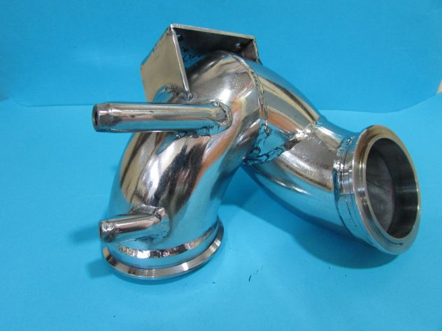 CURVA in ACCIAIO INOX AISI 316L COMPATIBILE CON MOTORE: YANMAR - Foto 5