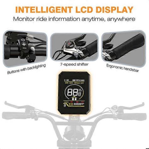 FAT BIKE HITWAY BK29S DOPPIA BATTERIA NUOVO - Foto 4
