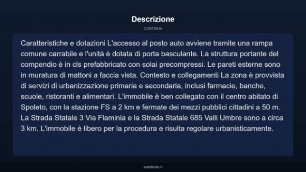 Immobile in asta di 26 m² in vendita a Spoleto - Foto 4