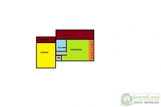 APPARTAMENTO di 2 vani e di 71 mq (CAVENAGO DI BRIANZA) rif. IGC 2 L 120 VIA CEREDA - Foto 12