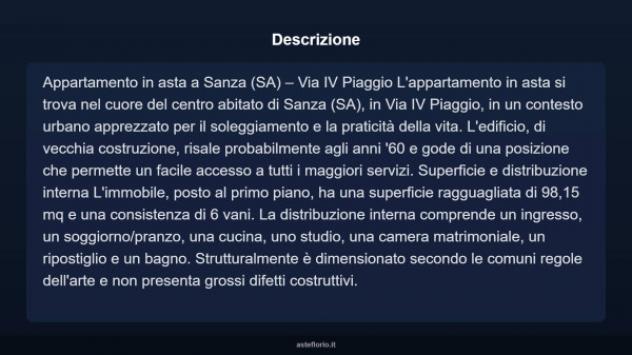 Immobile in asta di 98 m² in vendita a Sanza - Foto 4