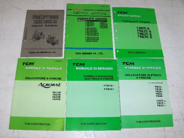 TCM FB15-7 / TCM FB20-7 / TCM FB30-7 Manuale di Riparazione - Foto 2