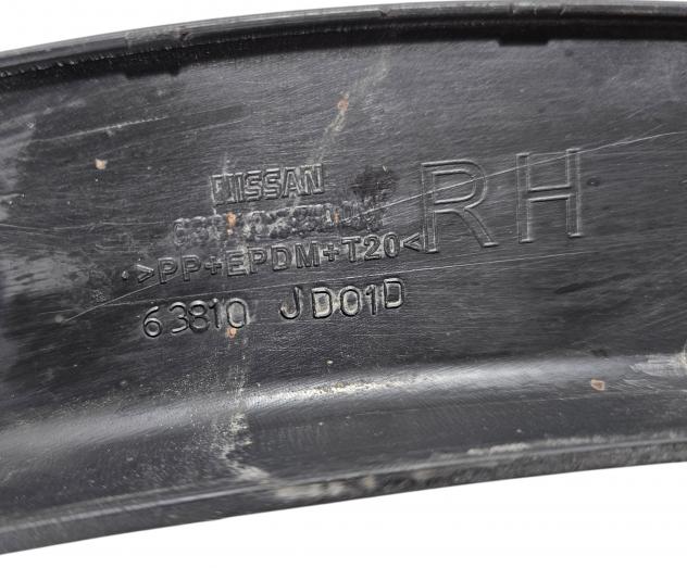 MODANATURA ARCO RUOTA ANTERIORE DX NISSAN Qashqai +2 63810-JD01D M9R Diesel 2000 (0813) - Foto 15