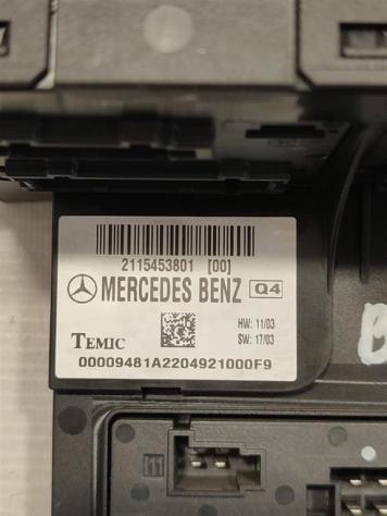 CENTRALINA SAM MERCEDES Classe C Berlina W203 2115453801 648961 diesel 3222 (0004) - Foto 2