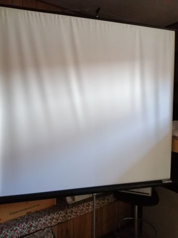Schermo per proiezioni diapositive e video proiezioni