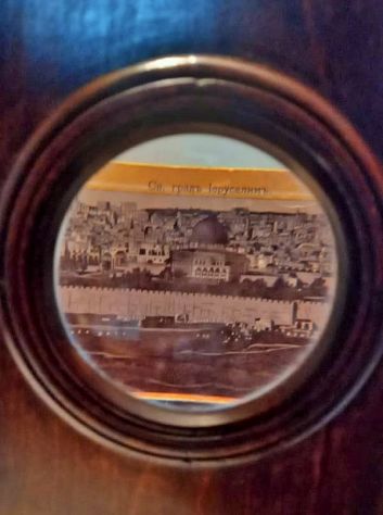 Grafoscopio ingranditore vintage in legno, - Foto 2