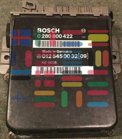 0280800422 0125450032 Mercedes R129 centralina motore Bosch