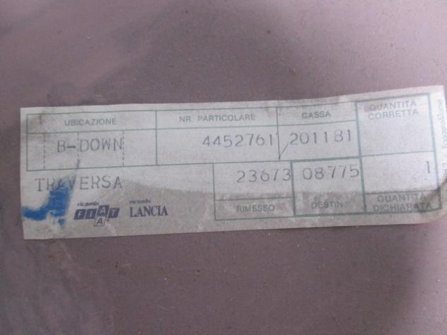 4452761 TRAVERSA SOTTOCRUSCOTTO FIAT RITMO 1.3 B L CL 5P RICAMBIO NUOVO - Foto 3