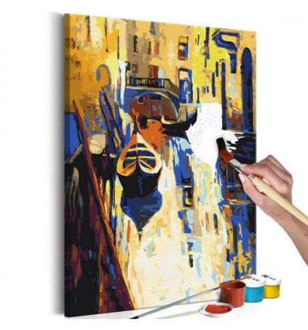 Quadro Fai Da Te 40x60 Cm. Venezia In Gondola ARREDALACASA Spedizione Gratis