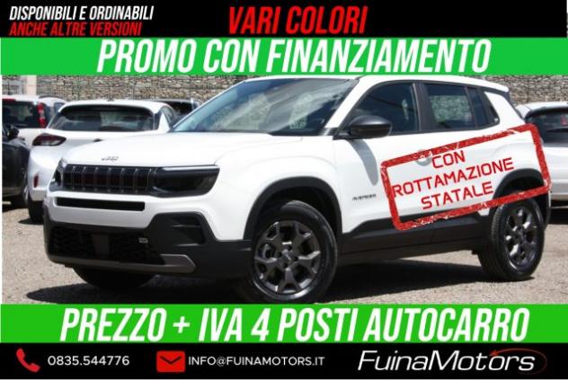 JEEP Avenger 1.2 Turbo 110 CV MHEV Longitude AUTOCARRO rif. 23884032 - Foto 4