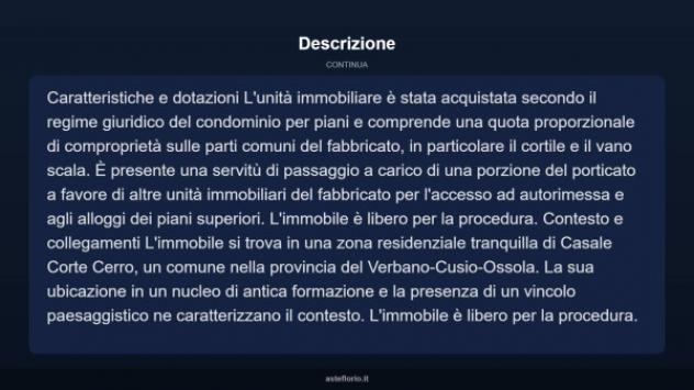 Immobile in asta di 89 m² in vendita a Casale Corte Cerro - Foto 4