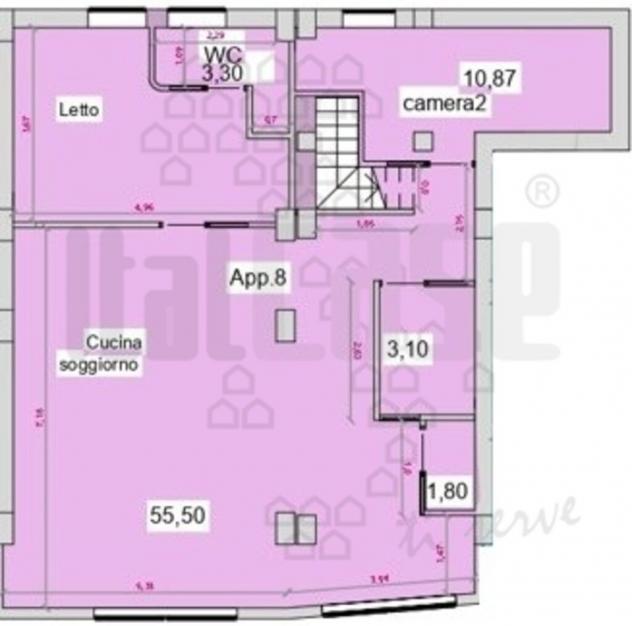 APPARTAMENTO di 3 vani e di 80 mq (MESSINA) rif. 2VS17713 - Foto 10