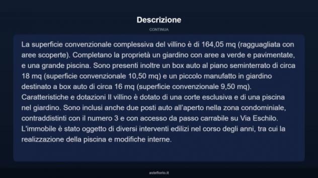 Immobile in asta di 132 m² con più di 5 locali e box auto doppio in vendita a Roma - Foto 5