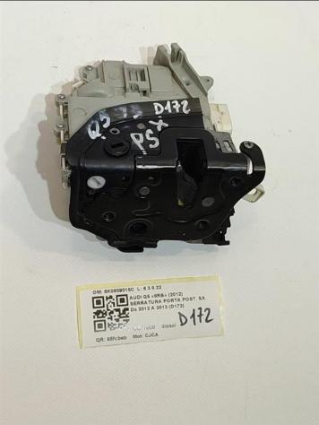 SERRATURA POSTERIORE SINISTRA AUDI Q5 Serie 8K0839015C CJCA (1217) - Foto 2
