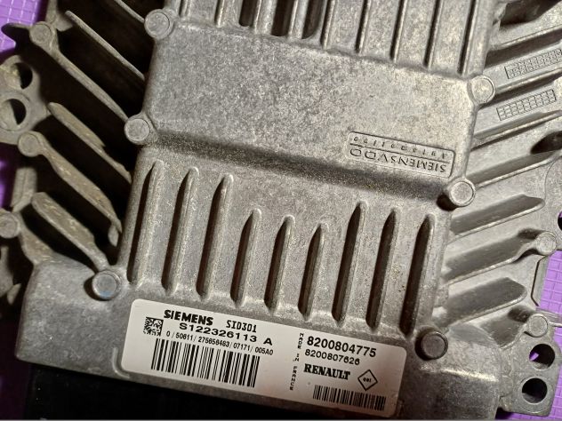 CENTRALINA RENAULT SCENIC 2 8200565863 8200592611 SIEMES SID 301 SI22326109A Ec - Foto 3