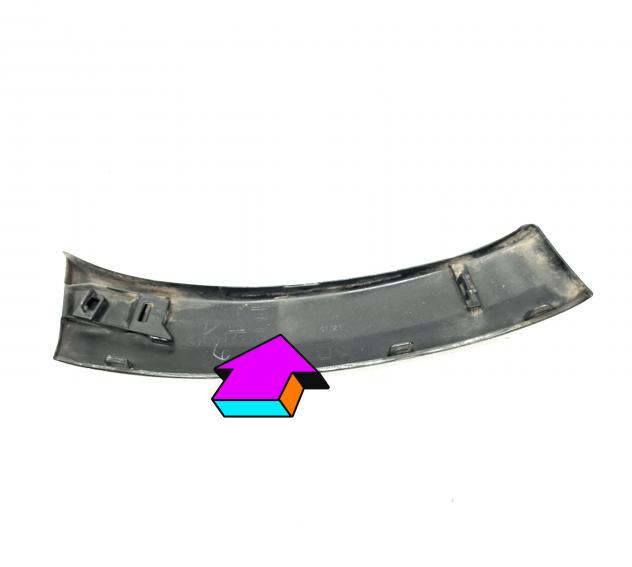LABBRO DESTRO PARAURTI ANT. TOYOTA Rav4 5° Serie 52102-42090 (0912) - Foto 4