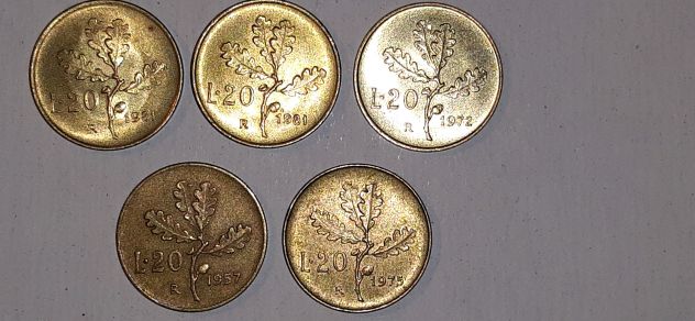 MONETE 20 LIRE
