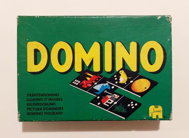 RARO GIOCO DOMINO FIGURATO MARCHIO JUMBO ART.N°101 MADE IN HOLLAND ANNI '70 - Foto 5
