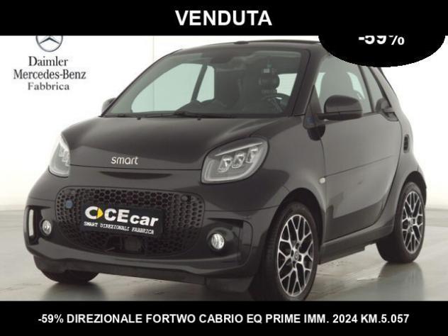 SMART ForTwo EQ CABRIO PRIME SOLO KM. 5.057 RISPARMIO DEL 54% rif. 20973745