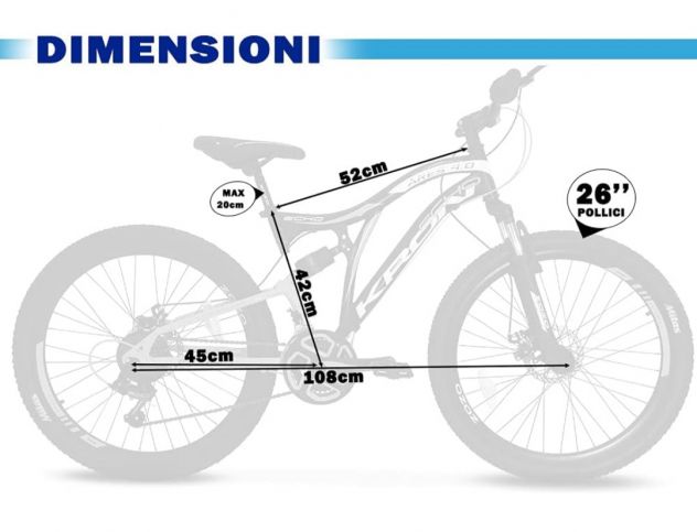 Vendo IBK Bici Bicicletta MTB ragazzo 9-14 anni - Foto 2