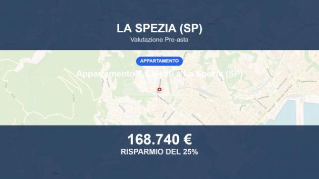 Immobile in asta di 158 m² con più di 5 locali in vendita a La Spezia