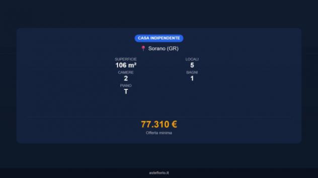 Immobile in asta di 106 m² in vendita a Sorano - Foto 18